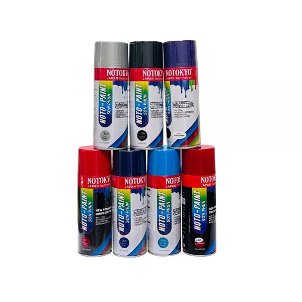 Sơn phun metall cho ô tô - xe máy 001-002-005-009-H.012-100-1139